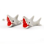 Shark Biting Earrings